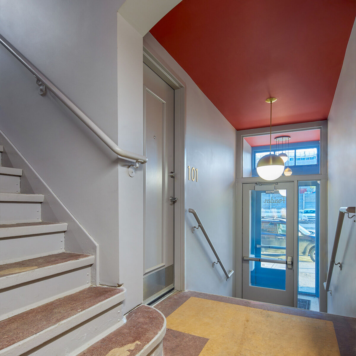 Freiden Apartments entryway