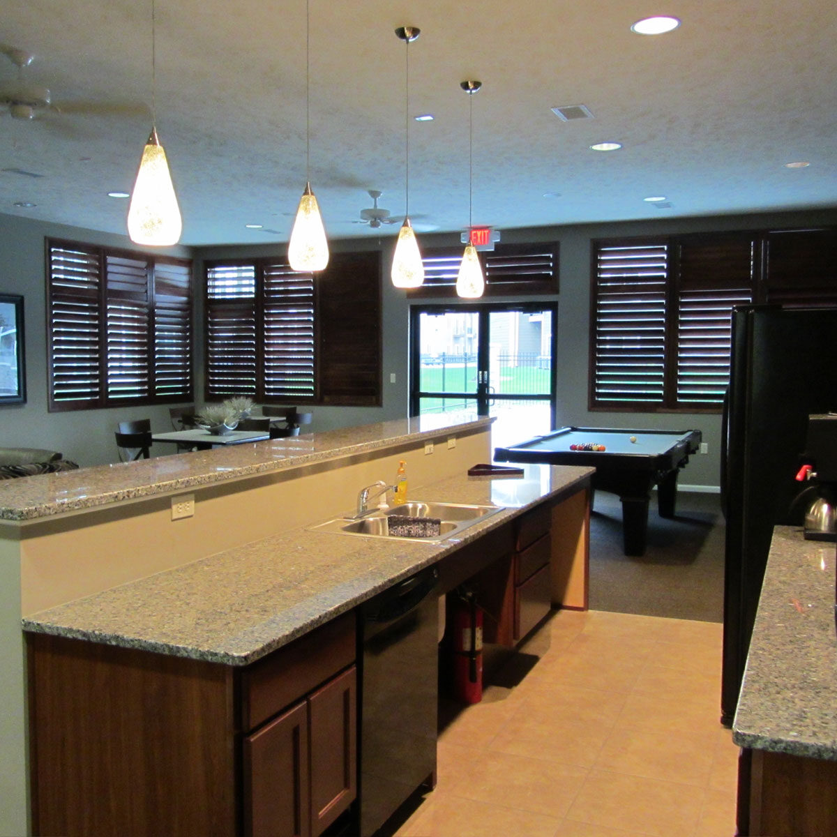 clubhouse kitchen