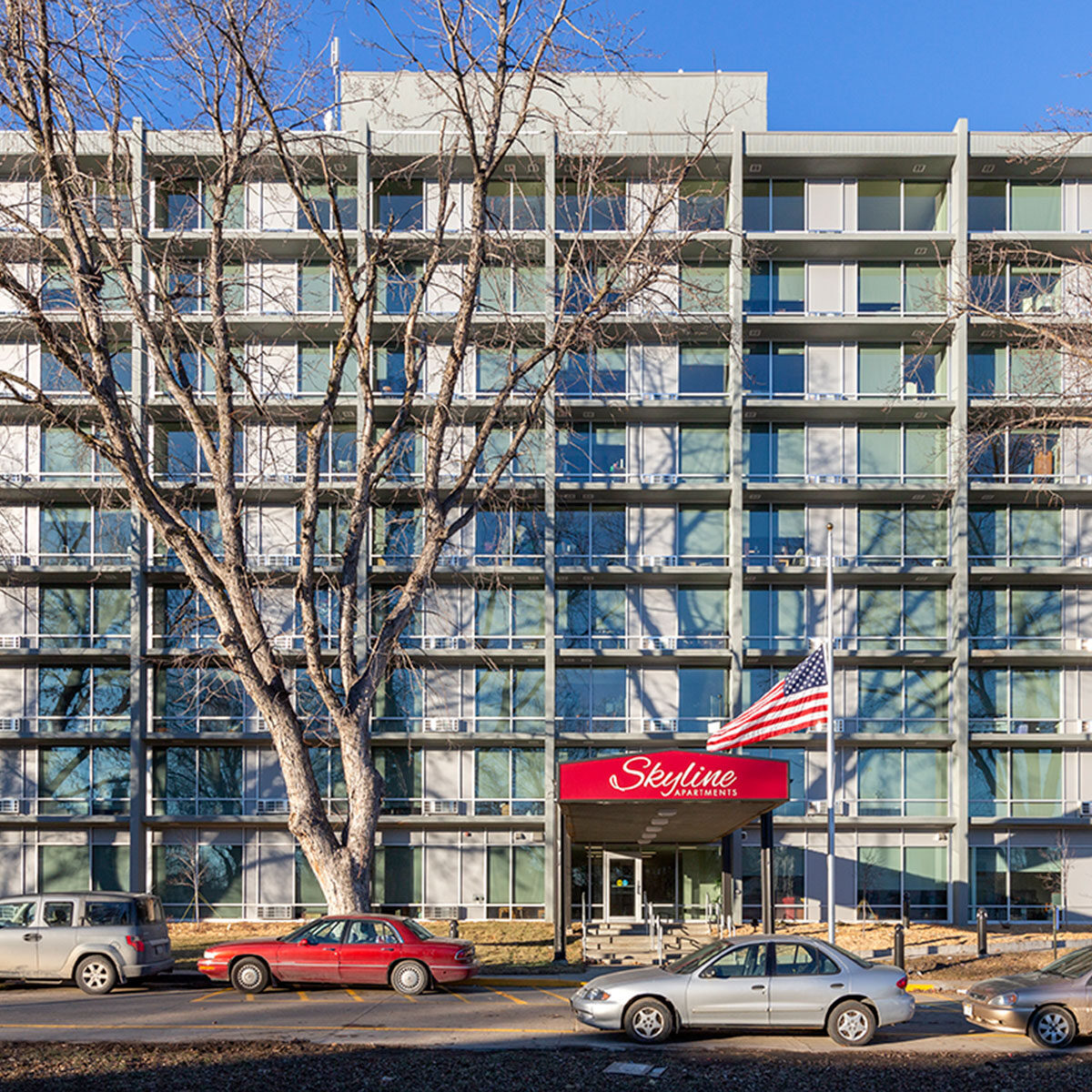 Skyline apartments exterior